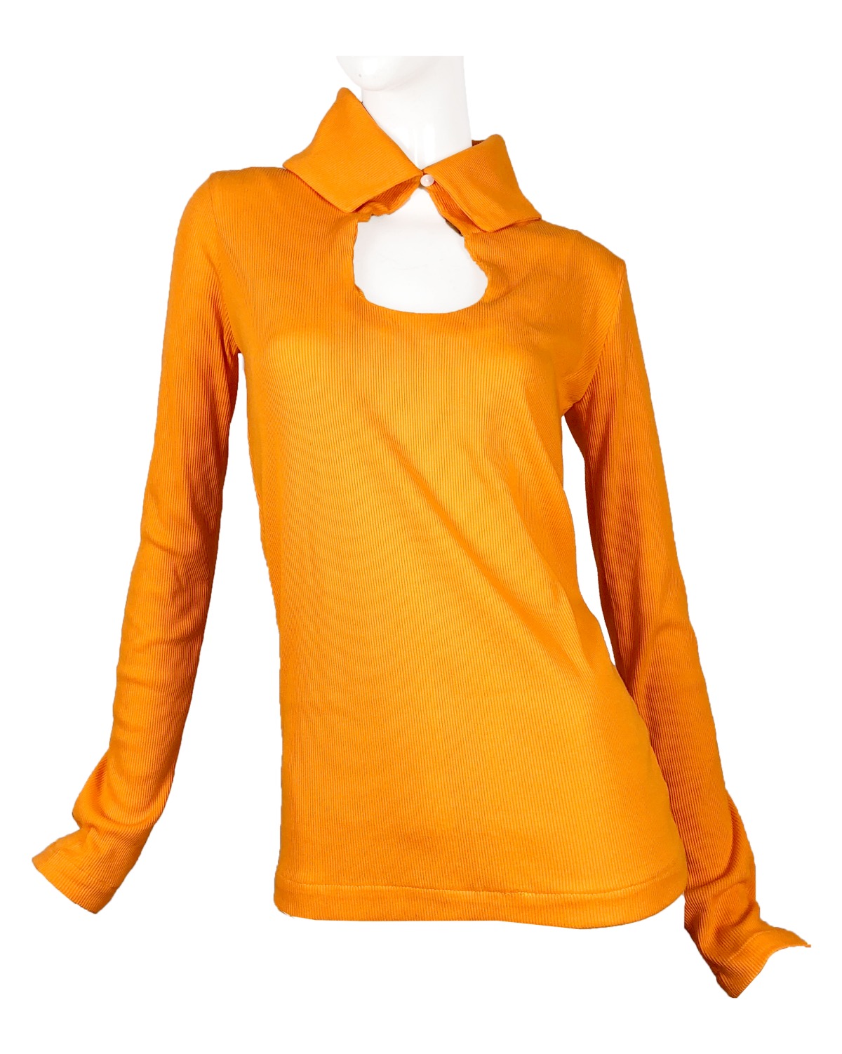 front slit high neck top [orange]  65.000₩→32,000₩