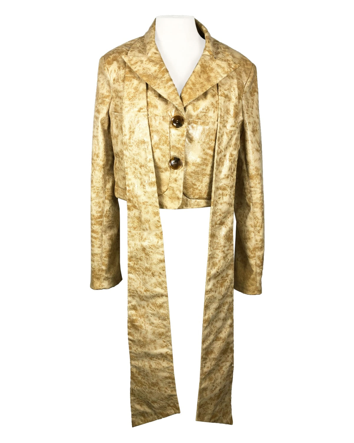 long ribbon crop jacket [beige]    356,000 ₩ →178,000 ₩