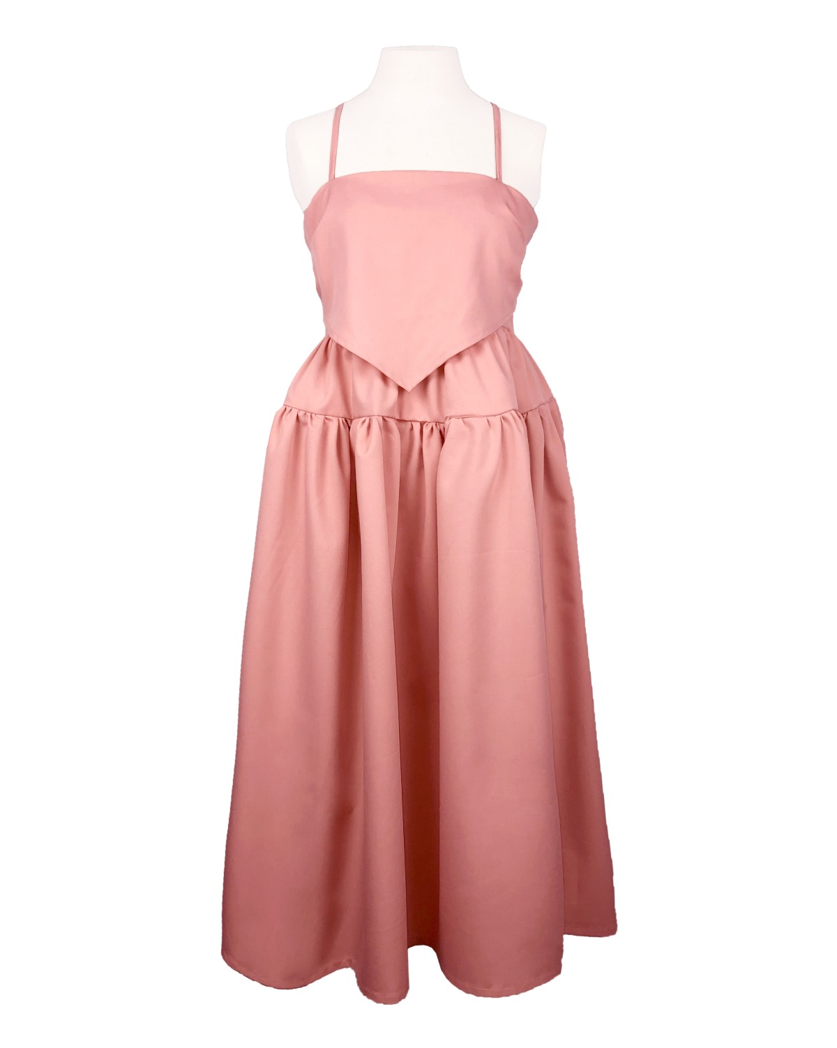gather dress [pink] 217.000₩→65,000₩